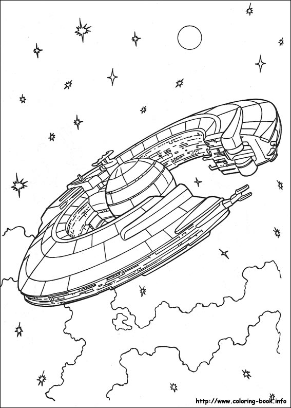 Star Wars coloring picture